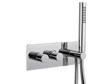 MY FUTURE - 8278 - Thermostatic chromed brass shower mixer by Rubinetteria Giulini - view 2